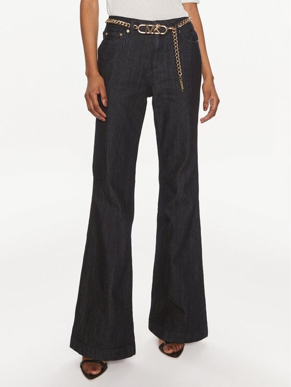 MICHAEL Michael Kors MICHAEL Michael Kors Traperice MS39041M24 Tamnoplava Flared Fit