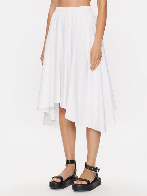 MICHAEL Michael Kors MICHAEL Michael Kors Trapez suknja MS3709KF4C Bijela Relaxed Fit