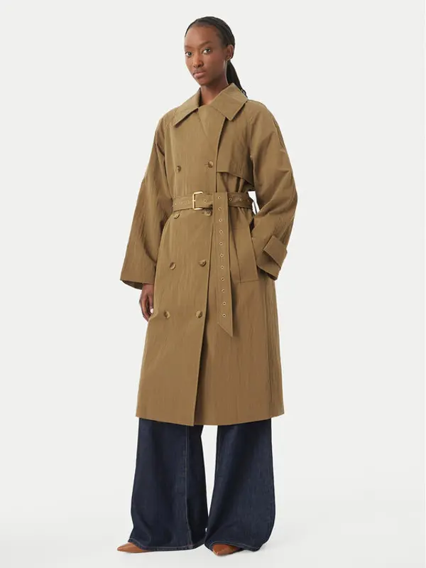 MICHAEL Michael Kors MICHAEL Michael Kors Trench MS620FLKMY Kaki Oversize