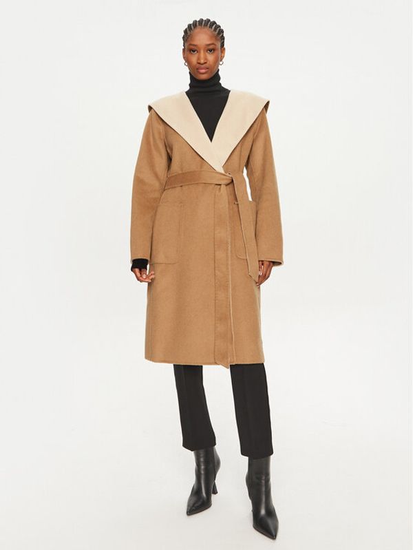 MICHAEL Michael Kors MICHAEL Michael Kors Vuneni kaput 77B6510M22 Bež Regular Fit