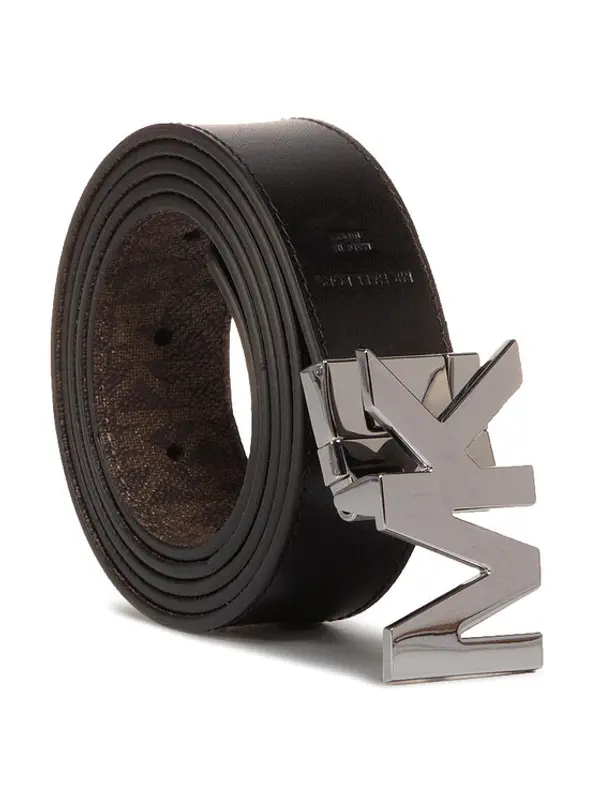 MICHAEL Michael Kors MICHAEL Michael Kors Ženski remen 34mm Ctfr Mk Buckle Belt 39H9LBLY1U Smeđa