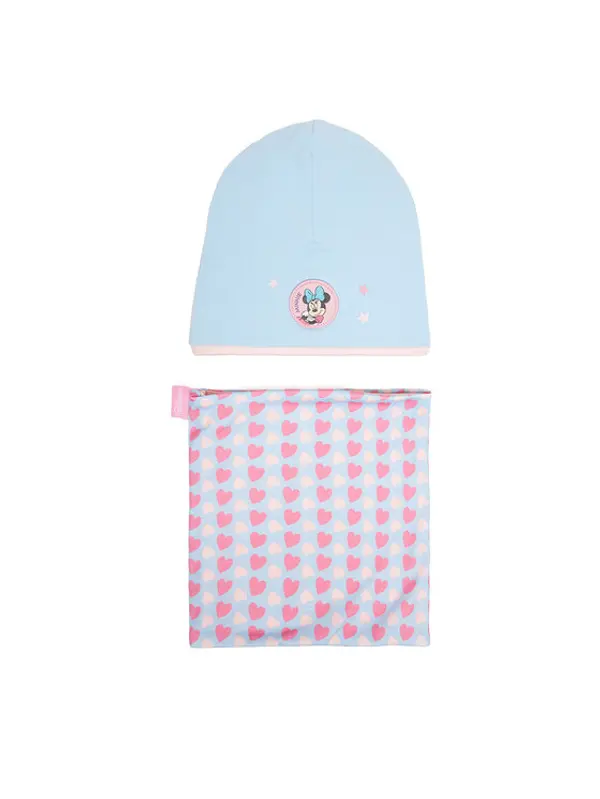 Mickey&Friends Mickey&Friends Set kapa i okrugli šal CEO-ACCCS-AW25-220DSTC Plava