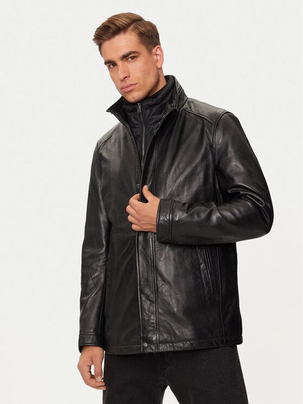 Milestone Milestone Prijelazna jakna Baki 431063 20435 Crna Regular Fit