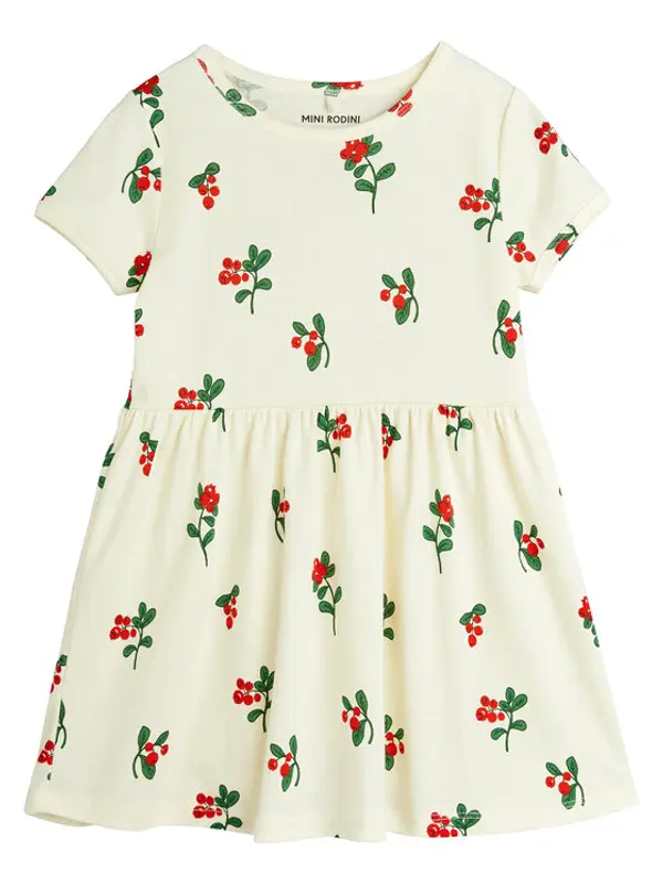 MINI RODINI MINI RODINI Haljina za svaki dan 2525010311 Bijela Regular Fit