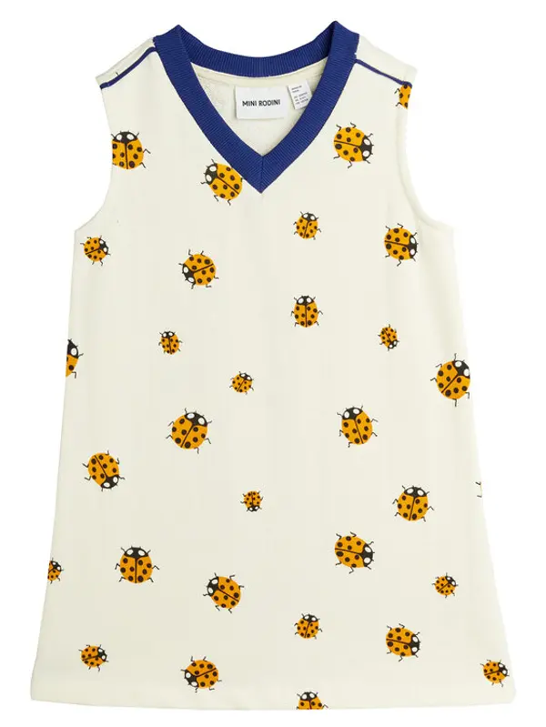 MINI RODINI MINI RODINI Haljina za svaki dan 2525010911 Bijela Regular Fit