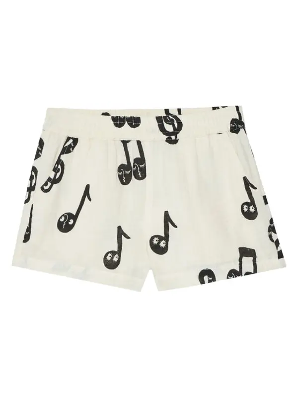 MINI RODINI MINI RODINI Kratke hlače 2523016210 Bijela Regular Fit