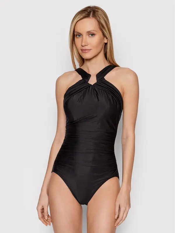 Miraclesuit Miraclesuit Kupaći kostim Rock Solid Aphrodite Tummy Control 6523079 Crna