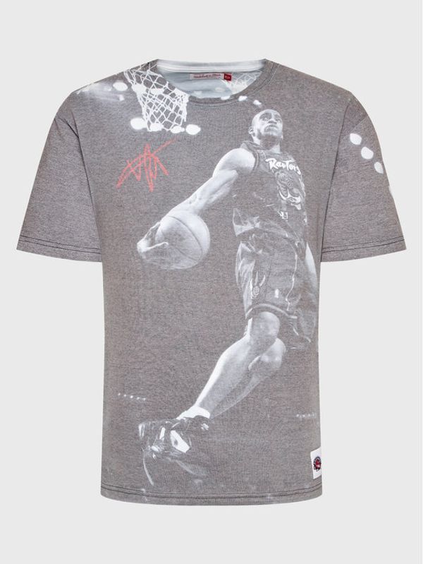 Mitchell & Ness Mitchell & Ness T-shirt TCRW3401 Siva Regular Fit