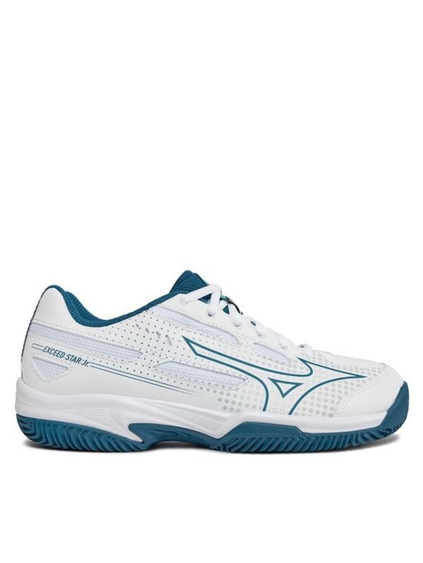 Mizuno Mizuno Obuća za tenis Exceed Star Jr. CC 61GC225530 Bijela