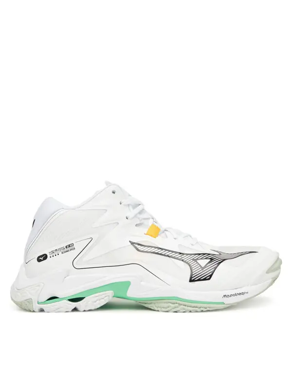 Mizuno Mizuno Tenisice za dvoranski nogomet Wave Lightning Z8 Mid V1GA2405 Bijela