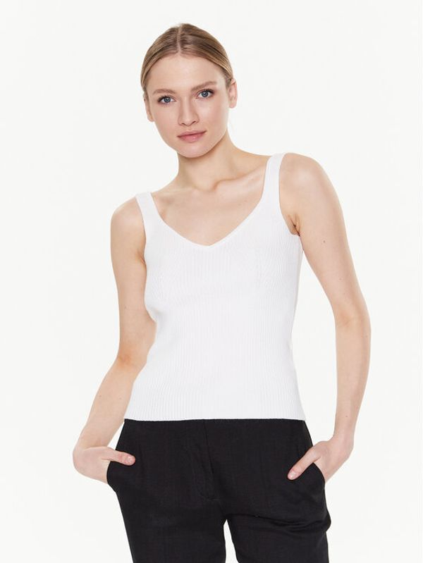 MMC Studio MMC Studio Top Stripe Écru Slim Fit