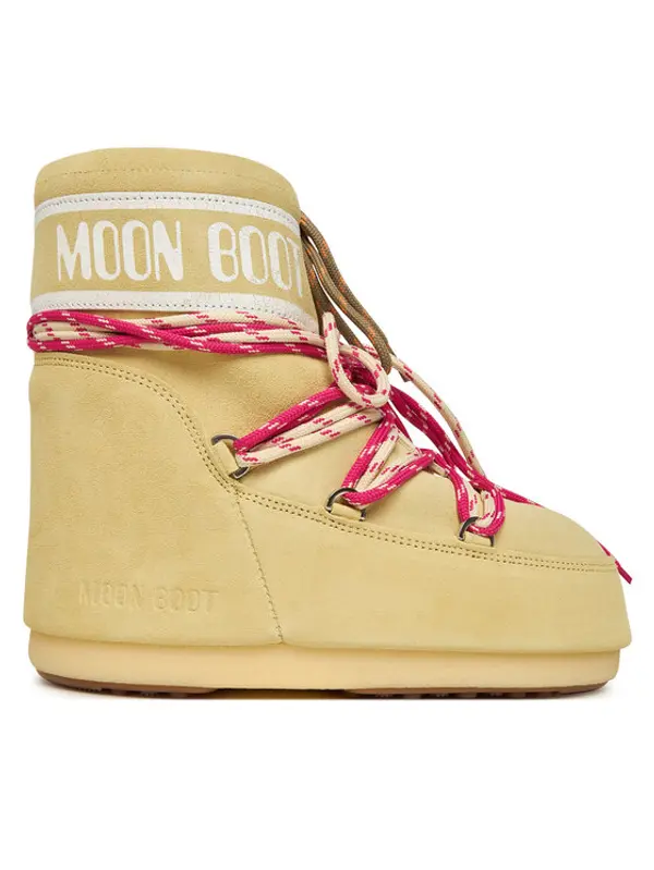 moon boot Moon Boot Čizme za snijeg Mb Icon Low Suede Laces 80D1409670 Žuta