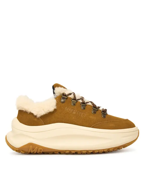 moon boot Moon Boot Tenisice Moon247 City Shearling 80D2490040 Smeđa