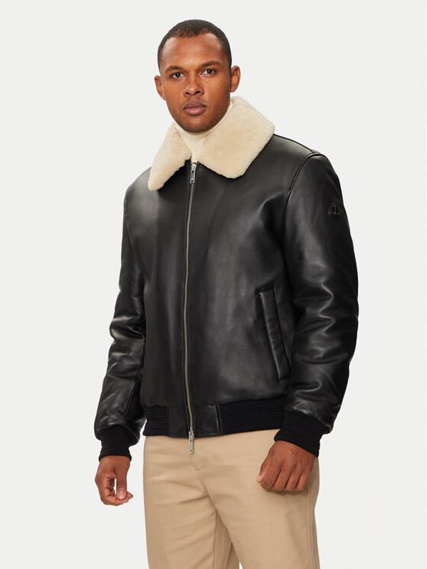 Moose Knuckles Moose Knuckles Prijelazna jakna Toba M34ML313 Crna Regular Fit