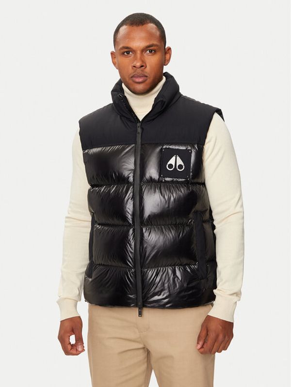 Moose Knuckles Moose Knuckles Prsluk Victory Peak M34MV482 Crna Regular Fit