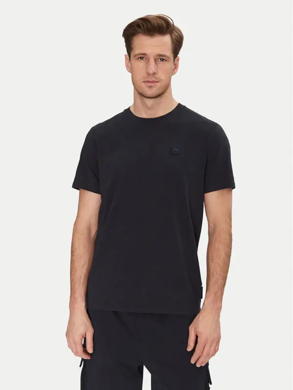 Moose Knuckles Moose Knuckles T-shirt Duluth M15MT759 Tamnoplava Regular Fit
