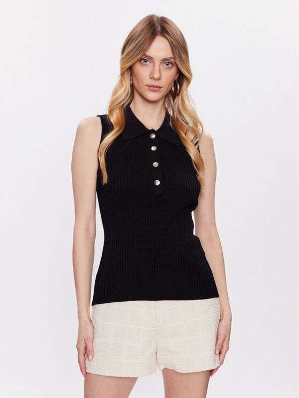 Morgan Morgan Džemper 231-MANGA Crna Slim Fit