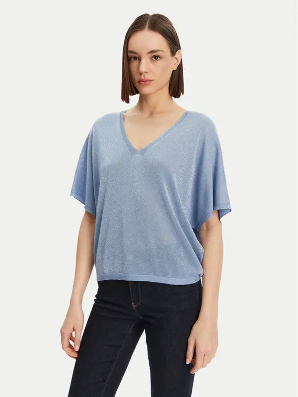 Morgan Morgan Džemper 251-MDIX Plava Relaxed Fit