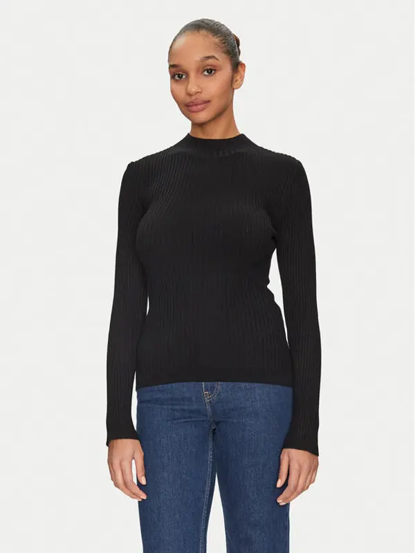 Morgan Morgan Džemper 251-MLACY Crna Slim Fit
