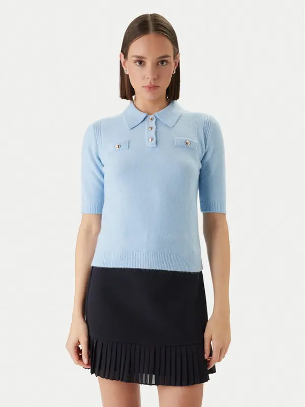 Morgan Morgan Džemper 261-MSOFI Svijetloplava Slim Fit