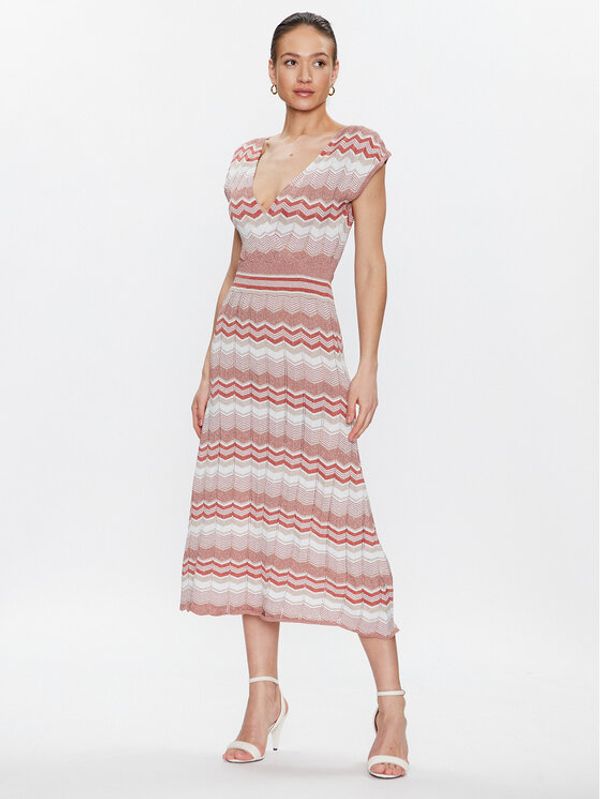 Morgan Morgan Džemper haljina 231-RMFENY Ružičasta Regular Fit