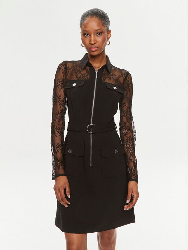 Morgan Morgan Haljina za svaki dan 232-RPIK Crna Slim Fit