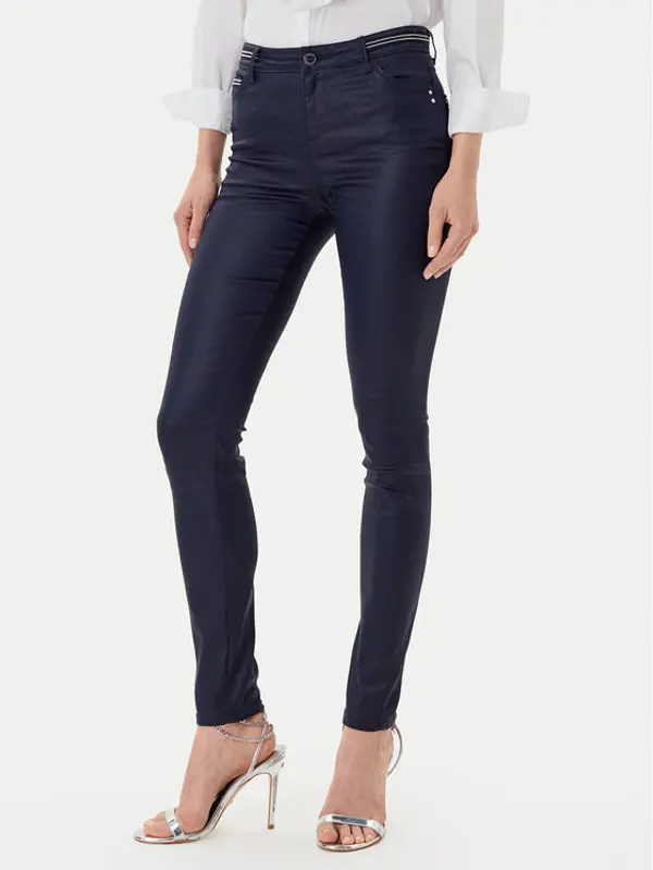 Morgan Morgan Hlače 212-PALONA Tamnoplava Slim Fit