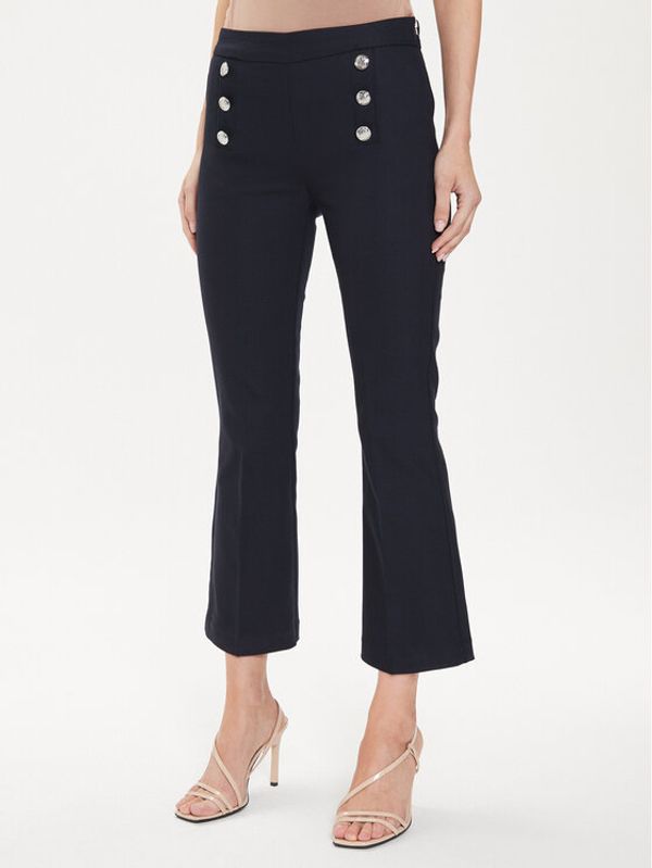 Morgan Morgan Hlače 241-PTACA.F Tamnoplava Flare Fit