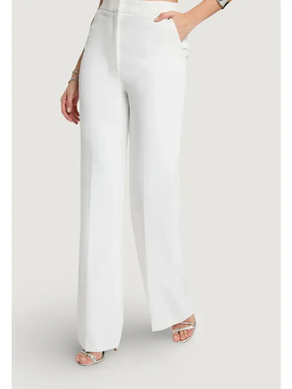 Morgan Morgan Hlače 261-PANA.F Bijela Bootcut Fit