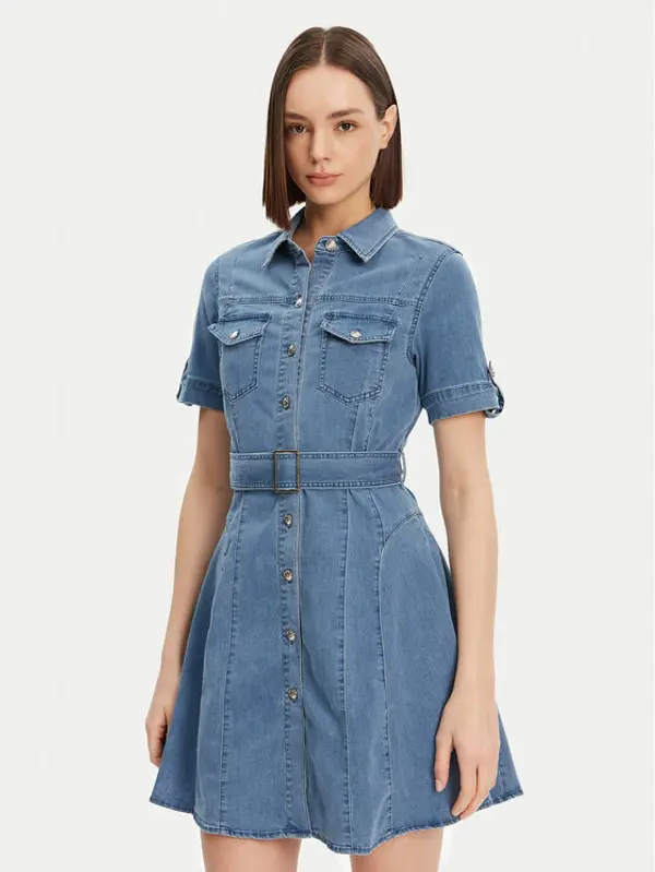 Morgan Morgan Jeans haljina 241-RIXES Plava Regular Fit