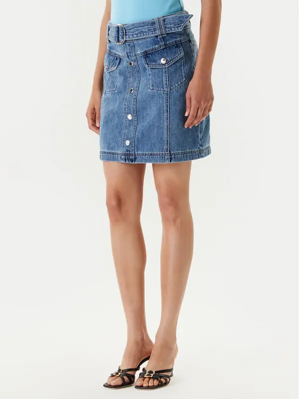 Morgan Morgan Jeans suknja 251-JOLAM Plava Regular Fit
