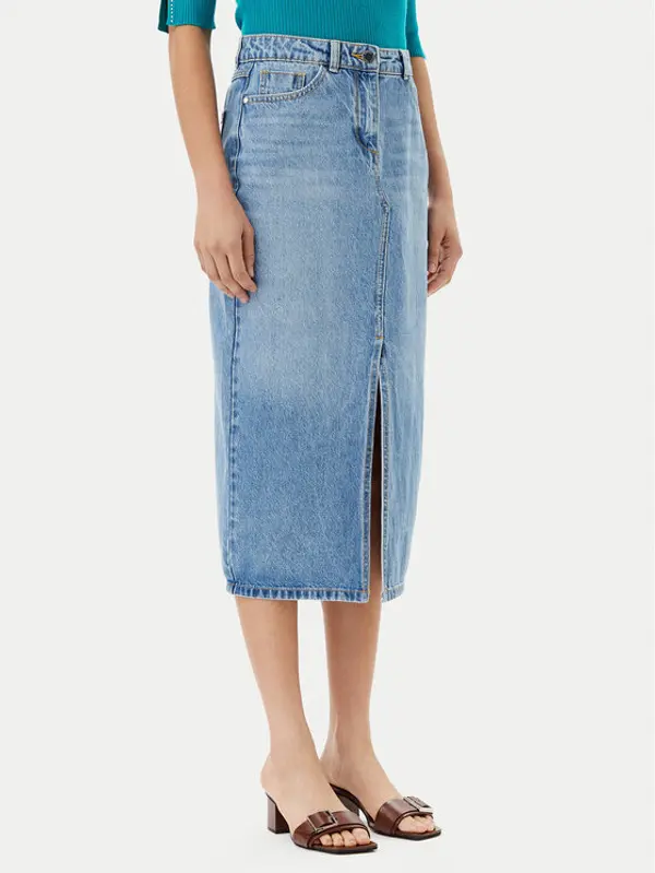 Morgan Morgan Jeans suknja 251-JROMA Plava Regular Fit