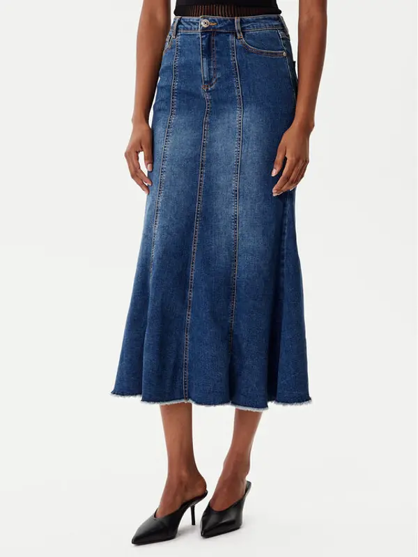 Morgan Morgan Jeans suknja 252-JAFTER Plava Slim Fit