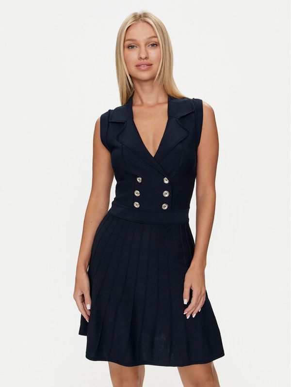 Morgan Morgan Koktel haljina 242-RMOPI Tamnoplava Slim Fit