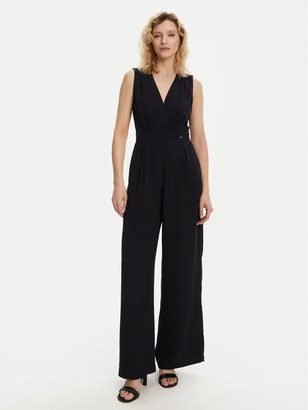 Morgan Morgan Kombinezon 241-POEMA Tamnoplava Wide Leg