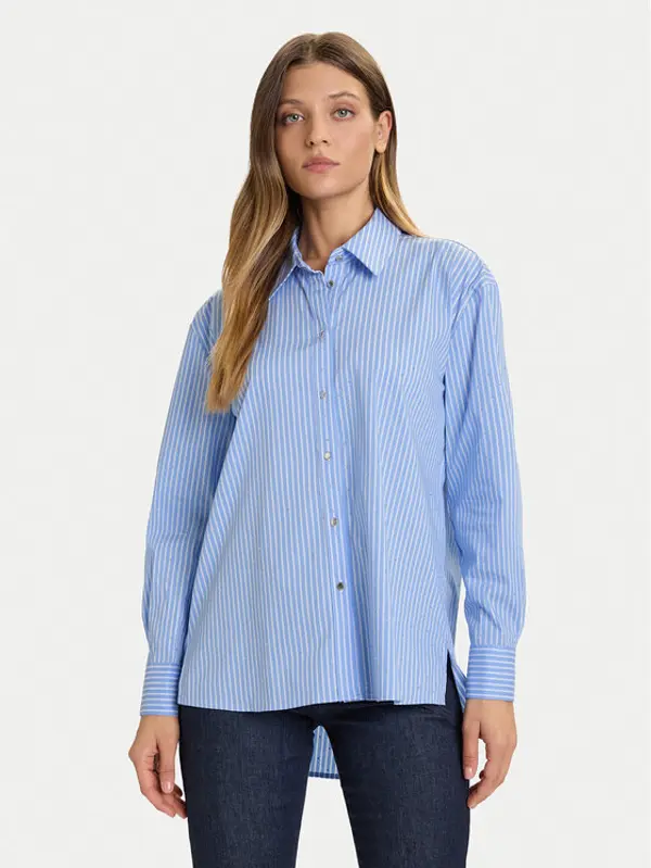 Morgan Morgan Košulja 252-CRAY Plava Loose Fit