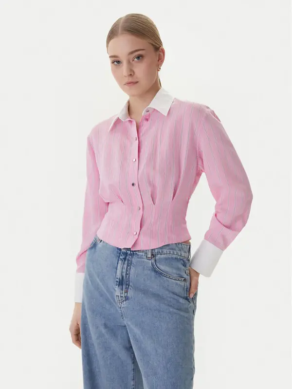 Morgan Morgan Košulja 261-CLICK.F Ružičasta Slim Fit