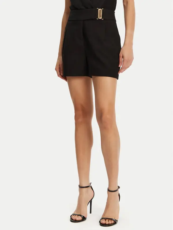 Morgan Morgan Kratke hlače 251-SHOU.F Crna Wide Leg