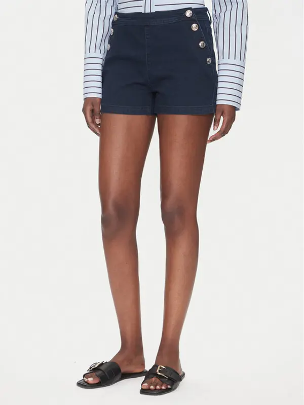 Morgan Morgan Kratke traperice 241-SHIVAL Tamnoplava Slim Fit