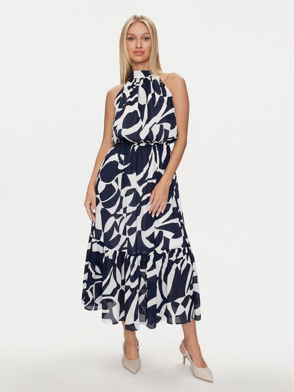 Morgan Morgan Ljetna haljina 242-RPLUM.F Tamnoplava Regular Fit