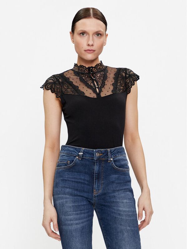 Morgan Morgan Majica 241-DANTI Crna Slim Fit