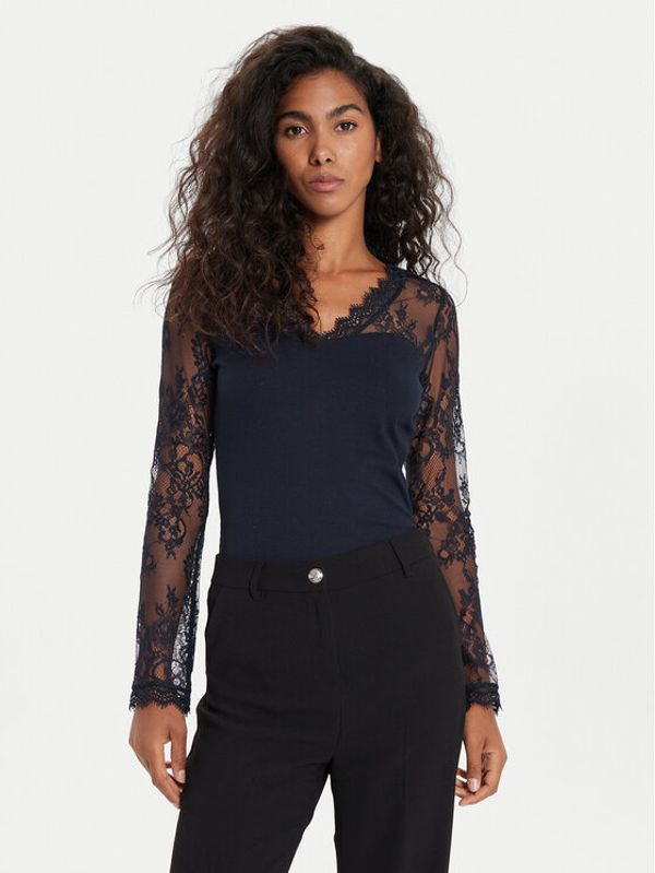 Morgan Morgan Majica 242-TLAMI Tamnoplava Slim Fit