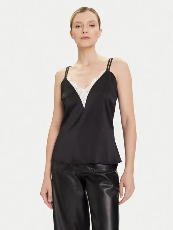 Morgan Morgan Majica 252-OLAF Crna Slim Fit