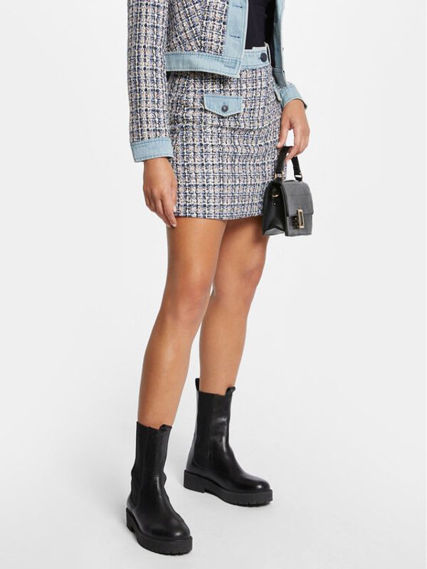 Morgan Morgan Mini suknja 241-JOUCO Plava Regular Fit