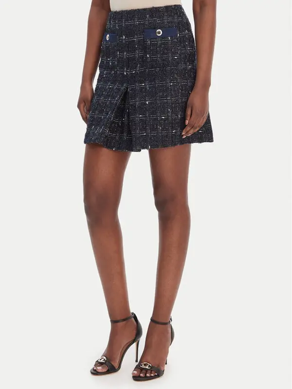 Morgan Morgan Mini suknja 261-JINCA Crna Slim Fit