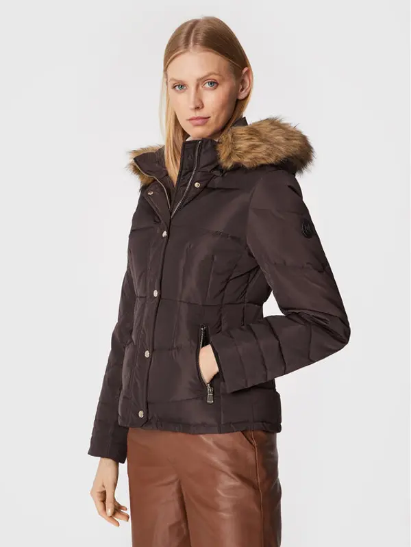 Morgan Morgan Pernata jakna 222-GITAM Smeđa Regular Fit