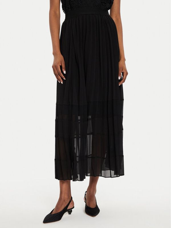 Morgan Morgan Plesirana suknja 232-JILA Crna Regular Fit