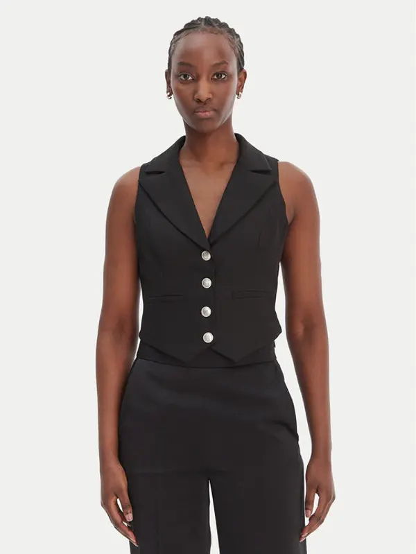 Morgan Morgan Prsluk 251-CJANA.F Crna Slim Fit
