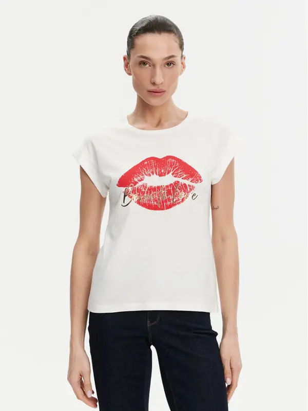 Morgan Morgan T-shirt 251-DVALA Bijela Regular Fit