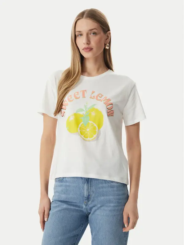 Morgan Morgan T-shirt 261-DLEMON Bijela Regular Fit